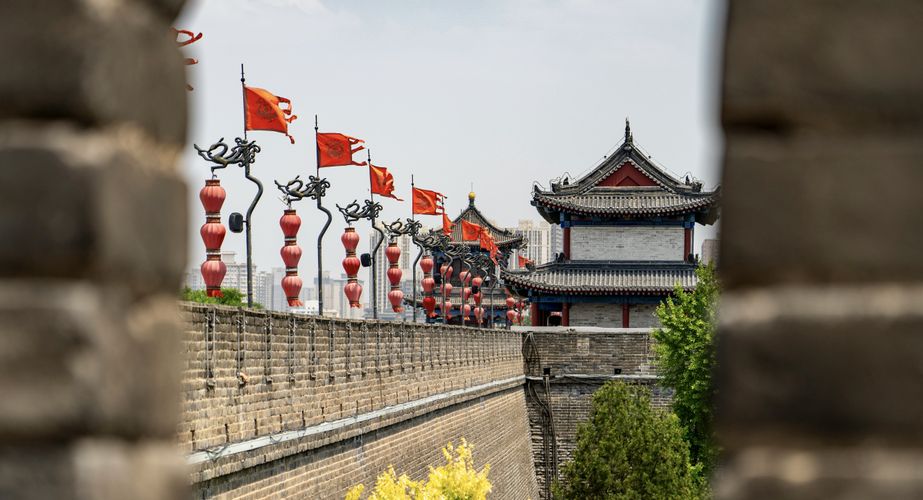 Stadsmuur van Xi An Stadsmuur van Xi An